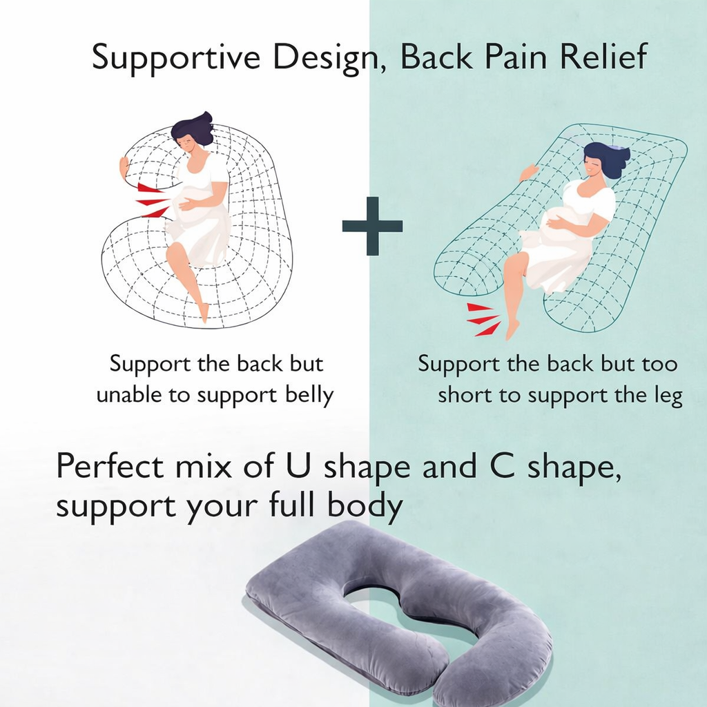 Claravie™ Full Body Pregnancy Support Pillow
